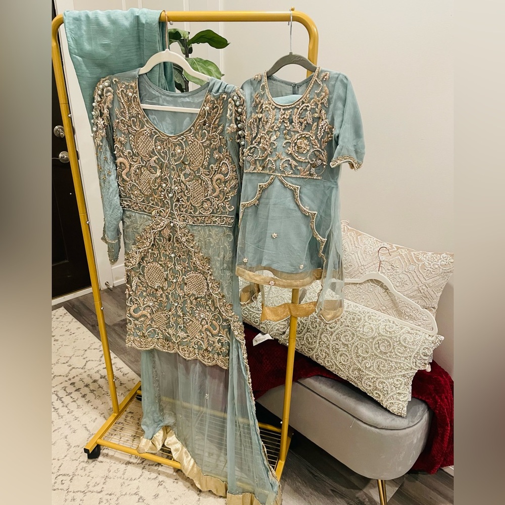 Mommy & Me Intricate Outfits Pakistani